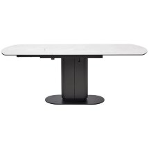 Стол KAI 140 TL-108 поворотная система раскладки, испанская керамика / Темно-серый / Черный, ®DISAUR