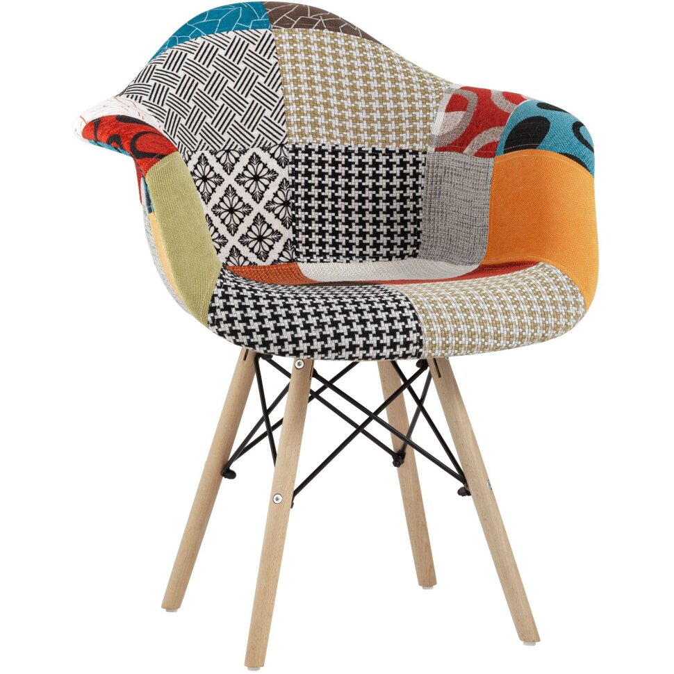 Кресло Eames DSW пэчворк Кресло Eames DSW пэчворк