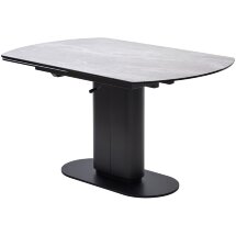 Стол KAI 140 TL-109 поворотная система раскладки, испанская керамика / Темно-серый / Черный, ®DISAUR