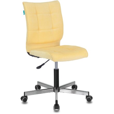 Компьютерное кресло Stool Group Бюрократ CH-330M/VELV74 желтый Velvet 74 крестовина металл