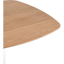 Стол барный Stool Group Form 60*60 светлое дерево/белый