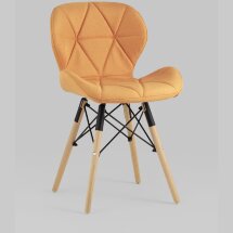 Стул Stool Group Бон рогожка оранжевый
