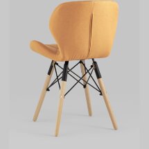 Стул Stool Group Бон рогожка оранжевый