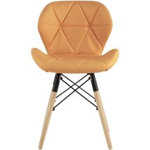 Стул Stool Group Бон рогожка оранжевый