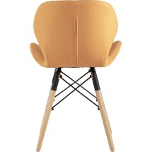 Стул Stool Group Бон рогожка оранжевый
