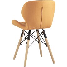 Стул Stool Group Бон рогожка оранжевый