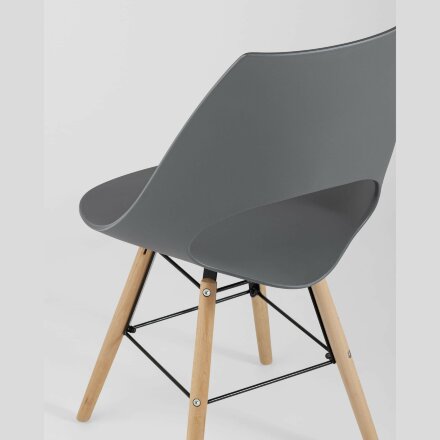 Стул Stool Group HANNA серый 