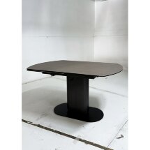 Стол KAI 140 TL-110 поворотная система раскладки, испанская керамика / Темно-серый / Черный, ®DISAUR
