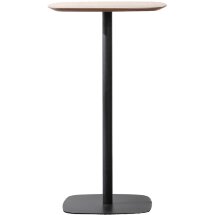 Стол барный Stool Group Form 60*60 светлое дерево/черный