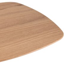 Стол барный Stool Group Form 60*60 светлое дерево/черный