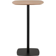 Стол барный Stool Group Form 60*60 светлое дерево/черный
