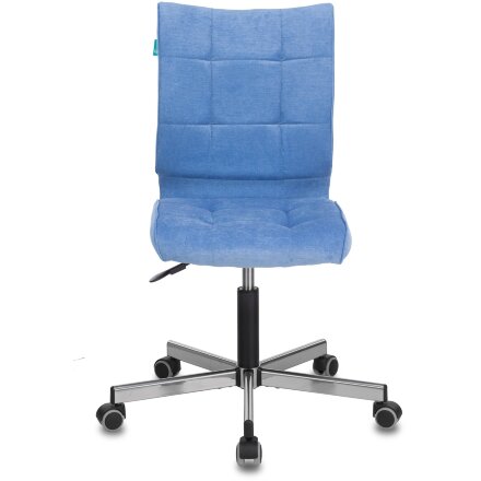 Компьютерное кресло Stool Group Бюрократ CH-330M/VELV86 голубой Velvet 86 крестовина металл