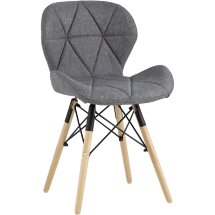 Стул Stool Group Бон рогожка темно-серый