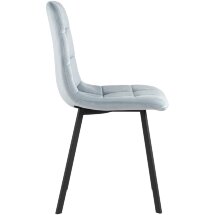 Стул Stool Group Chilly велюр серо-голубой