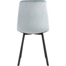 Стул Stool Group Chilly велюр серо-голубой