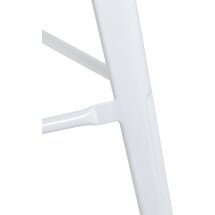Стул барный Stool Group Tolix WOOD белый глянцевый, металл с порошковым покрытием, светлое дерево, металл