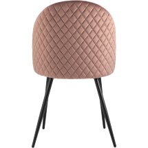 Стул Stool Group Lilly велюр пыльно-розовый