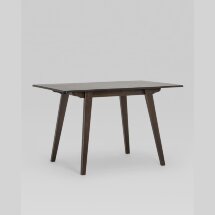 Стол обеденный Stool Group GUDI 120х75 эспрессо деревянный массив гевеи