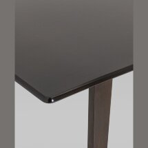 Стол обеденный Stool Group GUDI 120х75 эспрессо деревянный массив гевеи