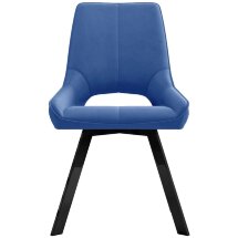 Стул DikLine 268 Z20 синий, ножки черные