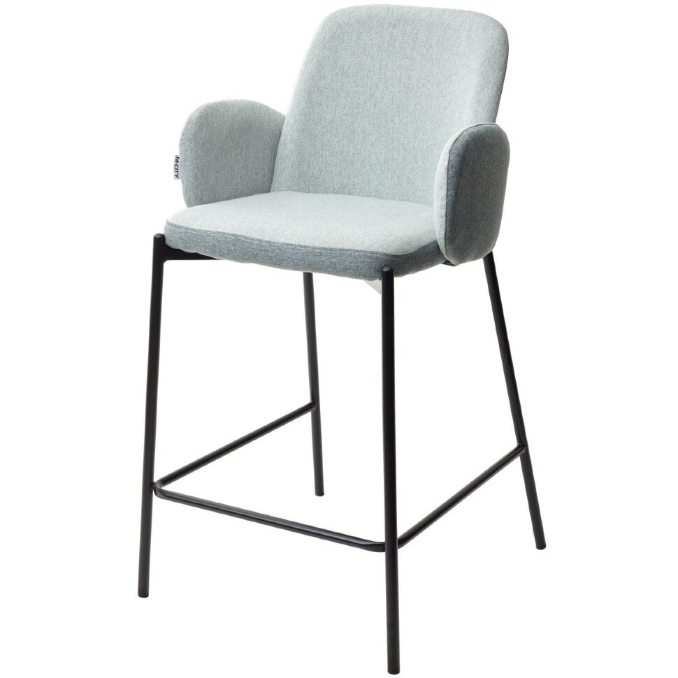 Полубарный стул NYX (H=65cm) VF113 светлая мята / VF115 серо-зеленый М-City Полубарный стул NYX (H=65cm) VF113 светлая мята / VF115 серо-зеленый М-City