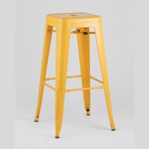 Стул барный Stool Group Tolix желтый глянцевый, металл, пластик