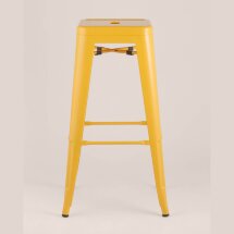 Стул барный Stool Group Tolix желтый глянцевый, металл, пластик
