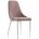 Стул на металлокаркасе Kora white / light purple 