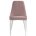 Стул на металлокаркасе Kora white / light purple 