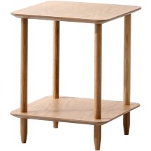 Журнальный столик Stool Group Stiff 40*40 светлое дерево