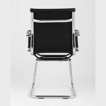 Кресло офисное TopChairs TopChairs Visit черное в обивке из экокожи