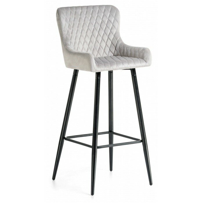 Барный стул Мебель Китая Mint light gray / black Барный стул Мебель Китая Mint light gray / black