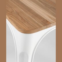 Стул TOLIX WOOD белый глянцевый