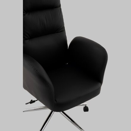 Кресло руководителя TopChairs Solid черный 