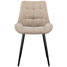 Стул DikLine 226 поворотный B03 BEIGE, ножки черные