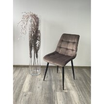 Стул CHIC BLUVEL-38 латте / черный каркас М-City