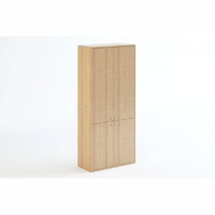 DA 9020U Шкаф универсальный с деревянными дверями Эбони Walnut