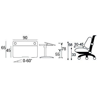 Комплект Mealux EVO Evo-30 BL  арт. Evo-30 BL   Y-528 G   дерево   дерево  / стол полка кресло лампа / белая столешница  дерево , цвет пластика голубой  коробок-2 шт. 