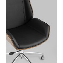 Компьютерное кресло TopChairs TopChairs Crown черное для руководителя механизм качания крестовина металл