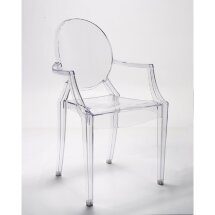Стул Stool Group Victoria Ghost с подлокотниками прозрачный