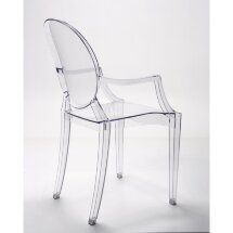 Стул Stool Group Victoria Ghost с подлокотниками прозрачный