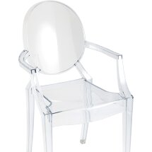 Стул Stool Group Victoria Ghost с подлокотниками прозрачный