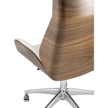 Компьютерное кресло TopChairs TopChairs Crown бежевое для руководителя механизм качания крестовина металл
