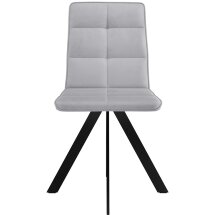 Стул DikLine 230 поворотный B22 GREY, ножки черные