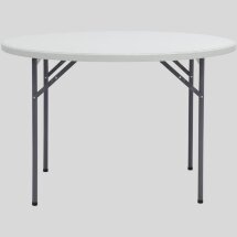 Стол круглый складной пластиковый Stool Group Кейт 116, полиэтилен высокой плотности HDPE
