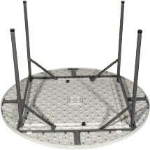 Стол круглый складной пластиковый Stool Group Кейт 116, полиэтилен высокой плотности HDPE