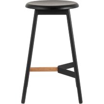 Стул полубарный Stool Group Knobb черный