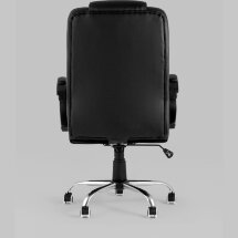 Компьютерное кресло TopChairs TopChairs Atlant офисное черное обивка экокожа, механизм качания Top Gun