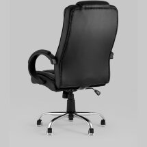 Компьютерное кресло TopChairs TopChairs Atlant офисное черное обивка экокожа, механизм качания Top Gun