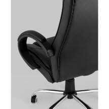 Компьютерное кресло TopChairs TopChairs Atlant офисное черное обивка экокожа, механизм качания Top Gun